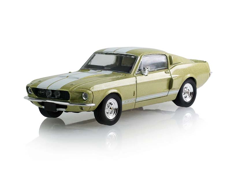 1967 Shelby GT-500 Fastback Lime Gold 1:64 GreenLight