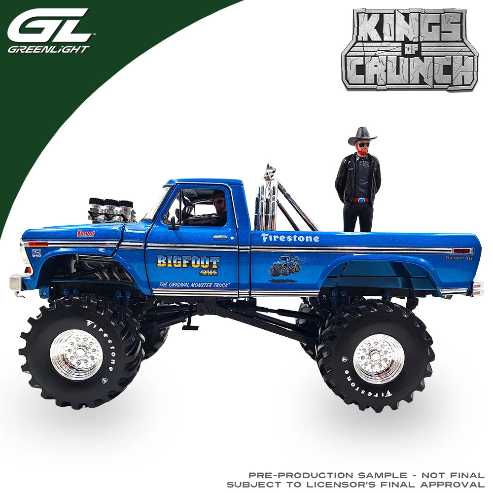 1979 Ford F-250 Bigfoot #1 Monster Truck – GreenLight 1:18 Diecast