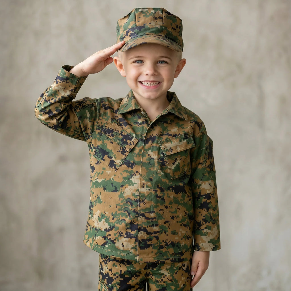 Marine Woodland Youth 3-Piece Uniform Set