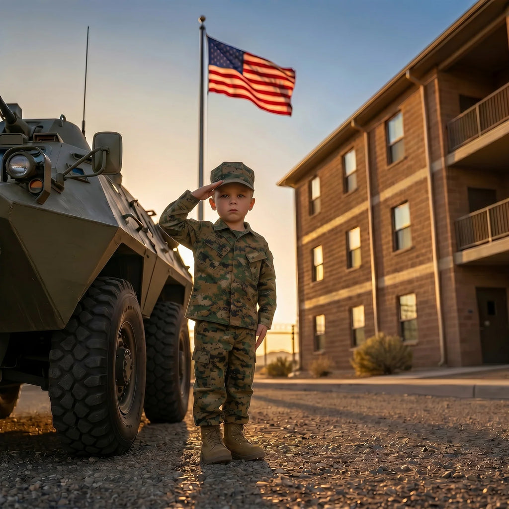 Marine Woodland Youth 3-Piece Uniform Set
