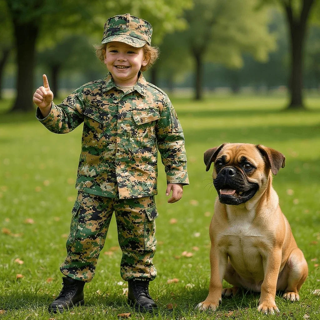 Marine Woodland Youth 3-Piece Uniform Set