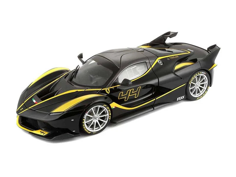 Ferrari FXX K #44 Black Signature Series – Bburago 1:18 Diecast