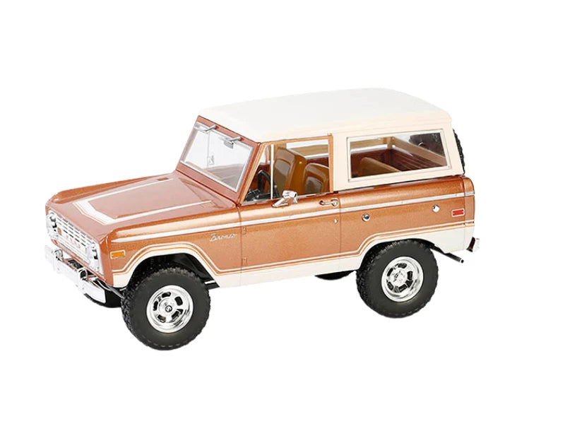 1973 Ford Bronco Ranger Hot Ginger Metallic – GreenLight 1:18 Diecast