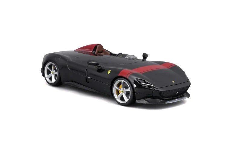 Ferrari Monza SP1 - Black (Race and Play) Diecast 1:24 Scale Model - Bburago 26027BK