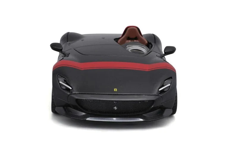 Ferrari Monza SP1 - Black (Race and Play) Diecast 1:24 Scale Model - Bburago 26027BK
