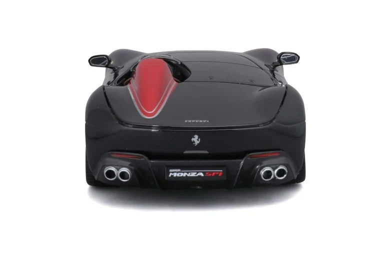 Ferrari Monza SP1 - Black (Race and Play) Diecast 1:24 Scale Model - Bburago 26027BK