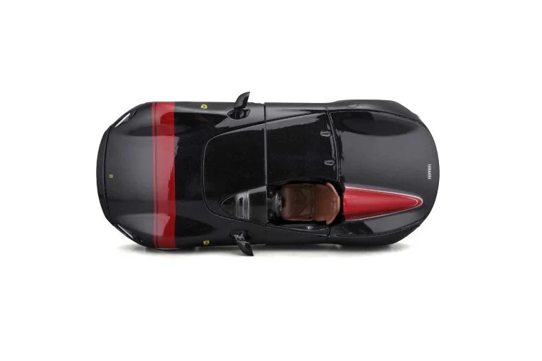 Ferrari Monza SP1 - Black (Race and Play) Diecast 1:24 Scale Model - Bburago 26027BK
