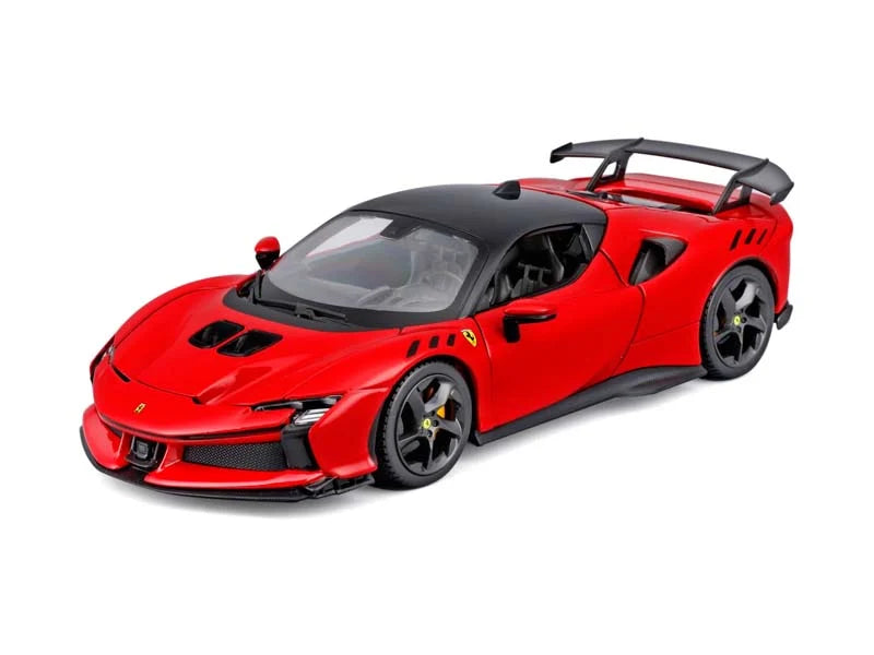 Ferrari SF90 XX Stradale - Red (Race and Play) Diecast 1:24 Scale Model - Bburago 26032RD