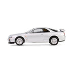 1999 Nissan Skyline V-Spec R34 Sonic Silver GreenLight 1:64 diecast model - image 2