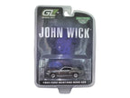 1969 Ford Mustang BOSS 429 Silver Chrome Edition John Wick GreenLight 1:64 - 30557