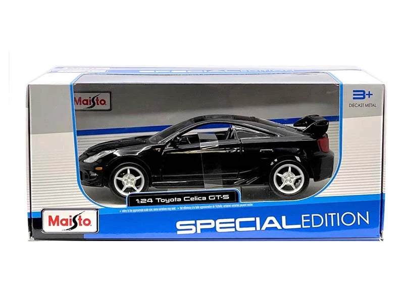Toyota Celica GT-S Black – Maisto 1:24 Diecast