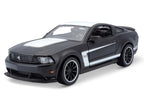 2012 Ford Mustang Boss 302 Matte Black – Maisto 1:24 Diecast