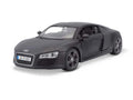 Audi R8 Matte Black – Maisto 1:24 Diecast