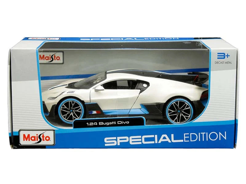 Bugatti Divo Satin White Maisto 1:24 - 31526WH