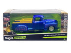 1950 Chevrolet 3100 Pickup Lowrider Candy Blue – Maisto 1:24 Diecast