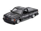 1993 Chevrolet 454 SS Pickup Lowrider Black – Maisto 1:24 Diecast