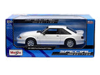 1993 Ford Mustang SVT Cobra White – Maisto 1:24 Diecast