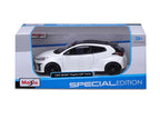2021 Toyota GR Yaris White – Maisto 1:24 Diecast