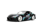 2020 Toyota GR Supra HKS Black Green JDM Tuners Jada 1:24 - 37023