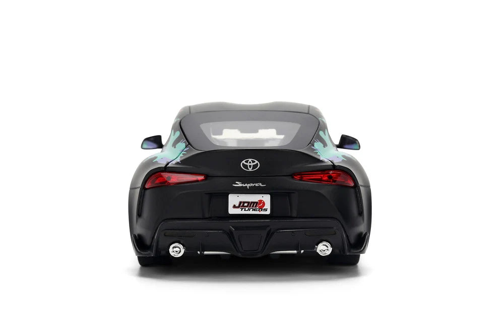 2020 Toyota GR Supra HKS Black Green JDM Tuners Jada 1:24 - 37023