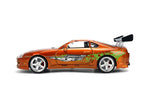 Brian's 1995 Toyota Supra Orange Fast & Furious 25th Anniversary Jada 1:24 - 37703
