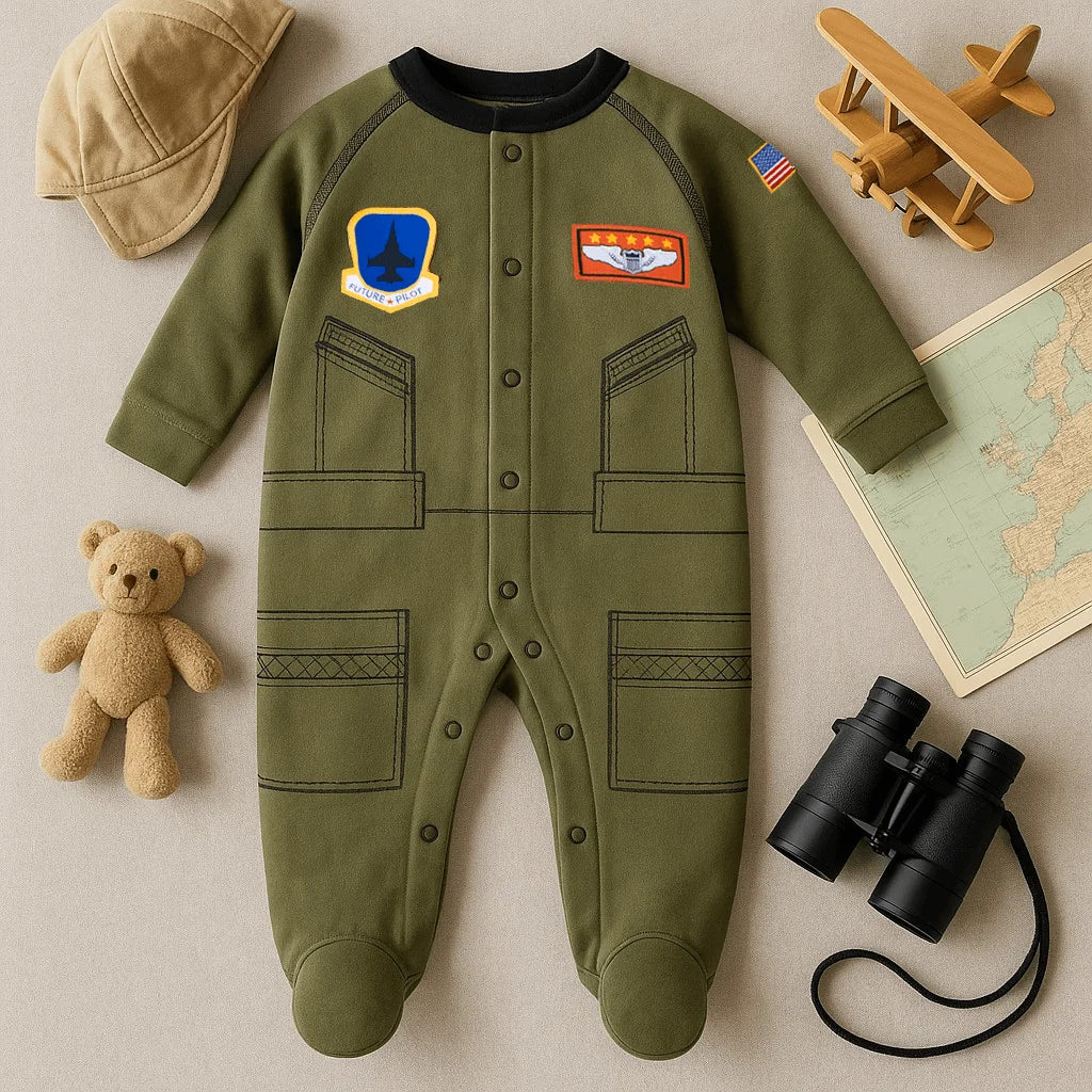 Trooper Flight Suit Baby Crawler