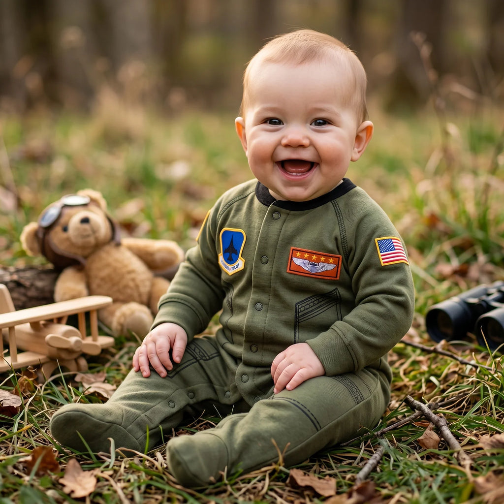 Trooper Flight Suit Baby Crawler