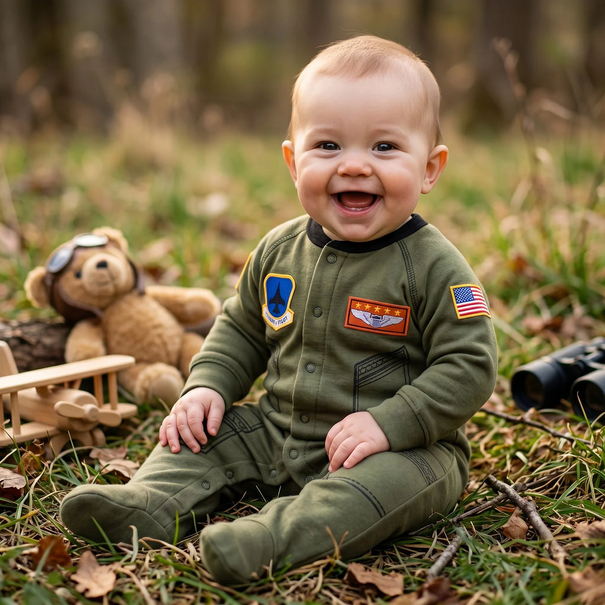 Trooper Flight Suit Baby Crawler
