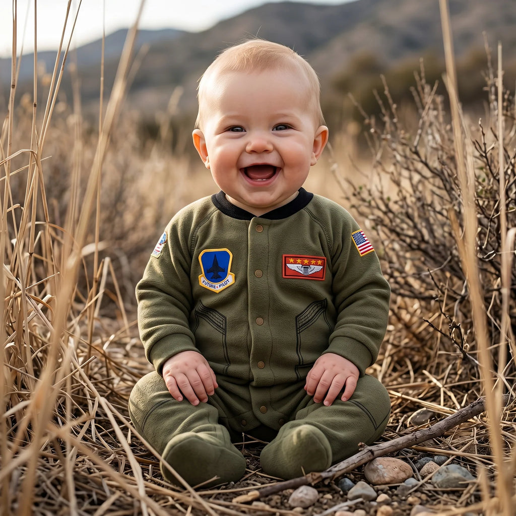 Trooper Flight Suit Baby Crawler