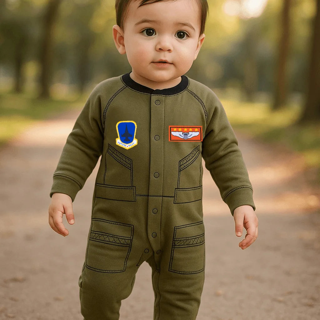 Trooper Flight Suit Baby Crawler