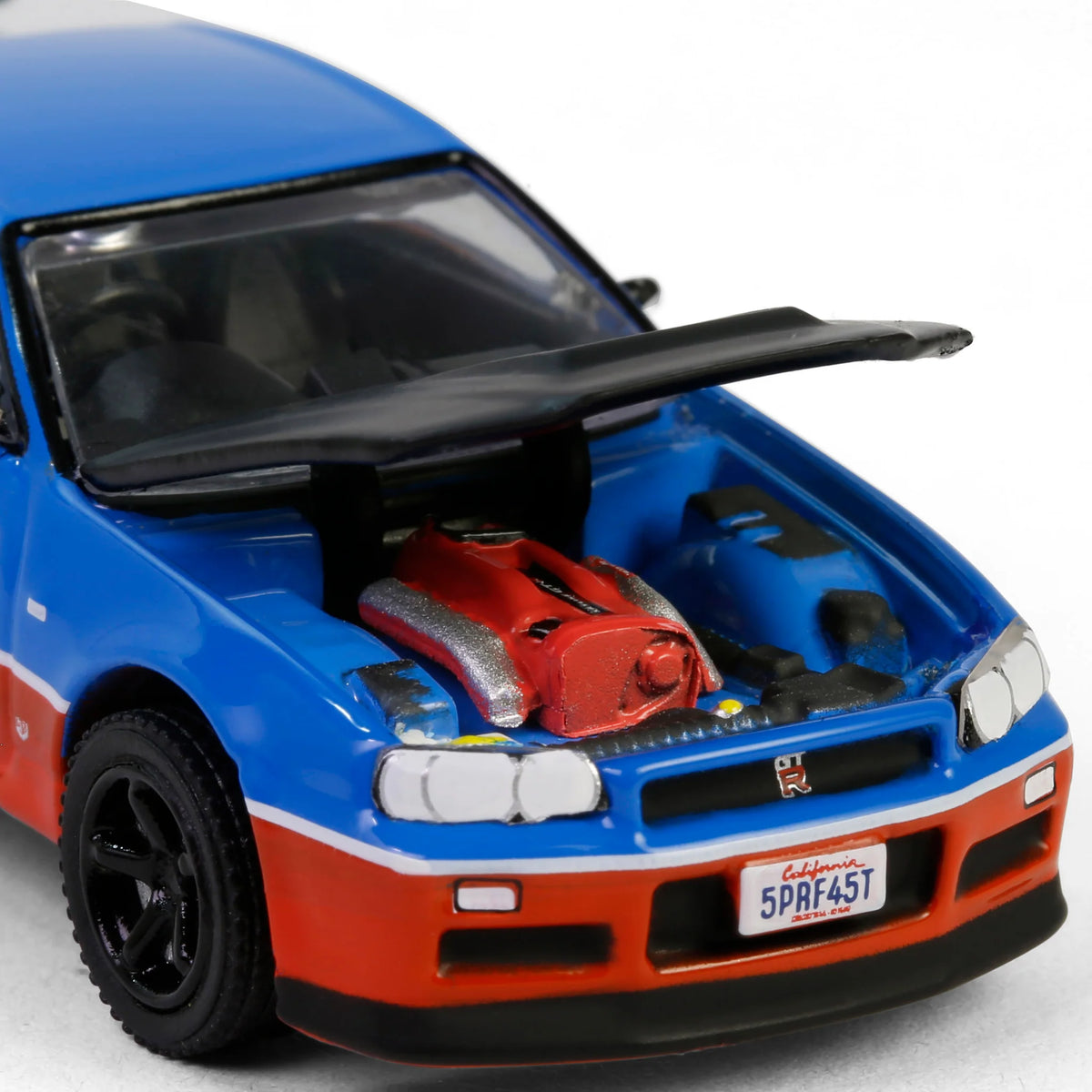 2000 Nissan Skyline GT-R R34 Chevron Special Edition GreenLight 1:64 - 41175E