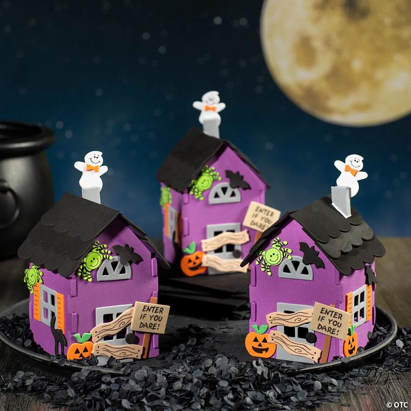 3D Haunted House Foam Craft Kit