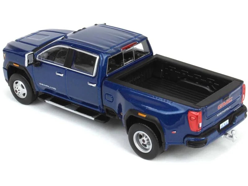 2022 GMC Sierra 3500 Denali Dually Pacific Blue Karson Exclusive 1:64 - 51704A
