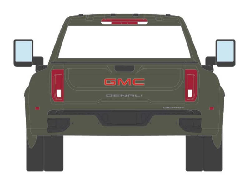 2022 GMC Sierra 3500 Denali Dually Forest Metallic | Karson Diecast Co. 1:64