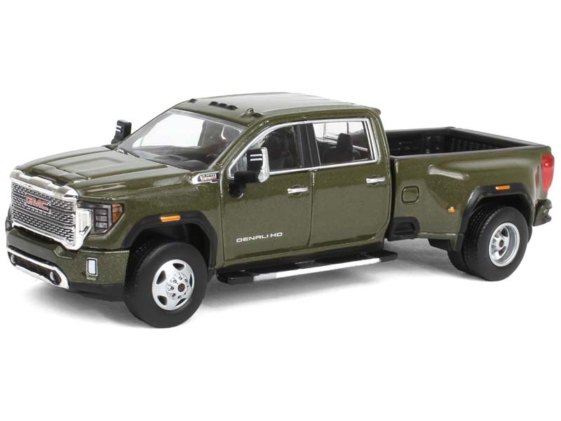 2022 GMC Sierra 3500 Denali Dually Forest Metallic 1:64 Karson Diecast Co.