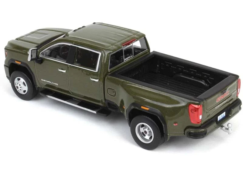 2022 GMC Sierra 3500 Denali Dually Forest Metallic | Karson Diecast Co. 1:64