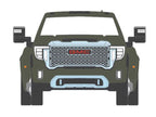 2022 GMC Sierra 3500 Denali Dually Forest Metallic | Karson Diecast Co. 1:64