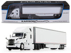 2018 Freightliner Cascadia High-Roof Sleeper with 53 ft Utility Trailer - Karson Exclusive 1:64 - 60-1522