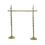 68 1/2" x 65" Deluxe Plastic Limbo Outdoor Party Game Kit with Base