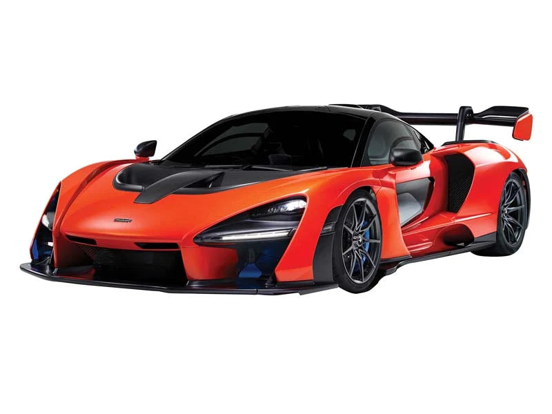 McLaren Senna Orange Metallic/Black – Motormax 1:24 Diecast