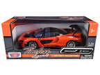 McLaren Senna Orange Metallic/Black – Motormax 1:24 Diecast