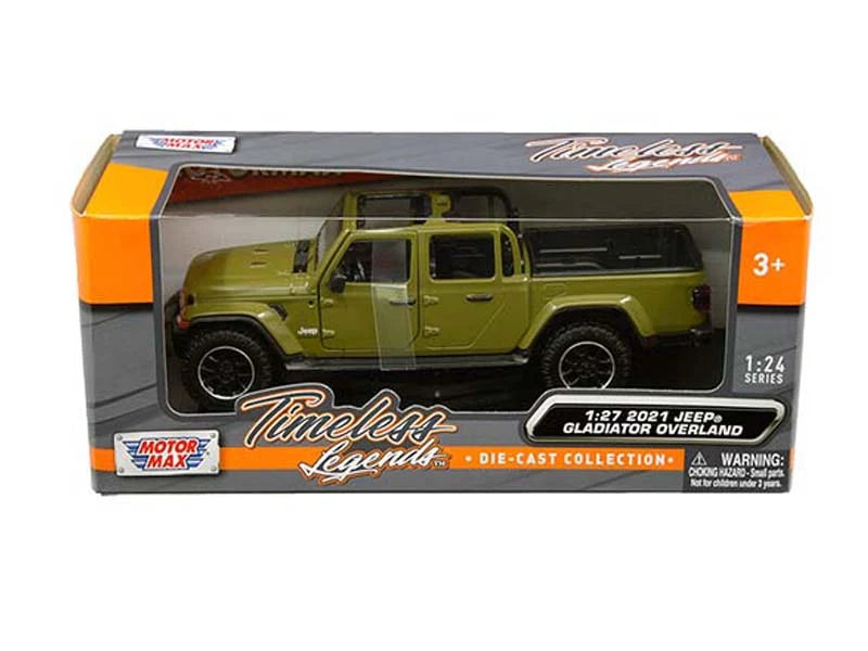 2021 Jeep Gladiator Overland Green Open Top