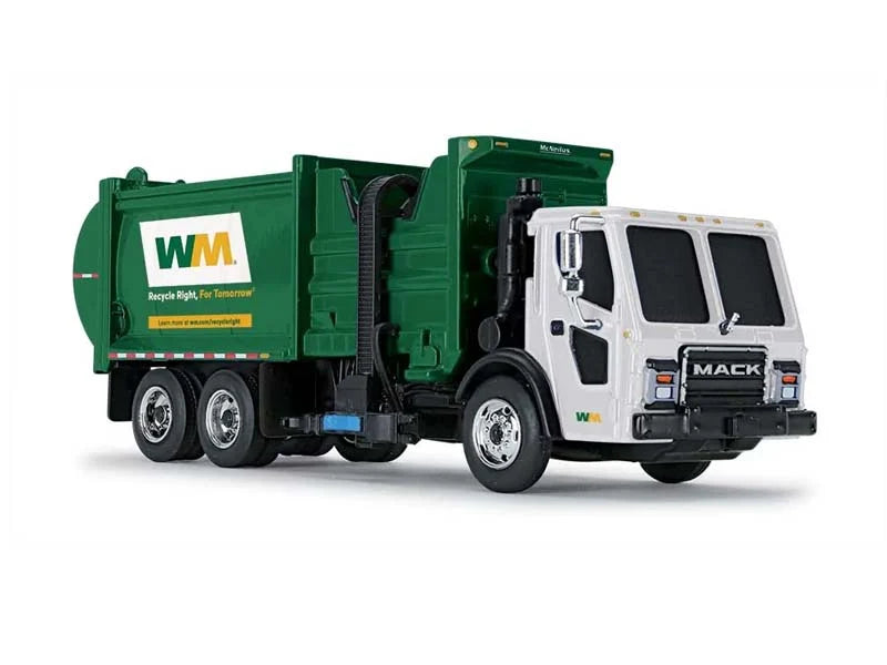 Mack LR with McNeilus ZR Side Loader Diecast 1:87 Scale Model - First Gear 80-0355D