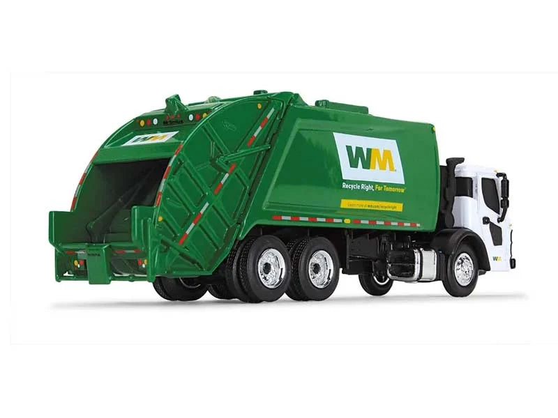 Mack LR Rear Load Refuse Truck (Waste Management) Diecast 1:87 HO Scale Model - First Gear 80-0357D