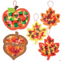 Fall Tissue Paper Sign Craft Kit Assortment