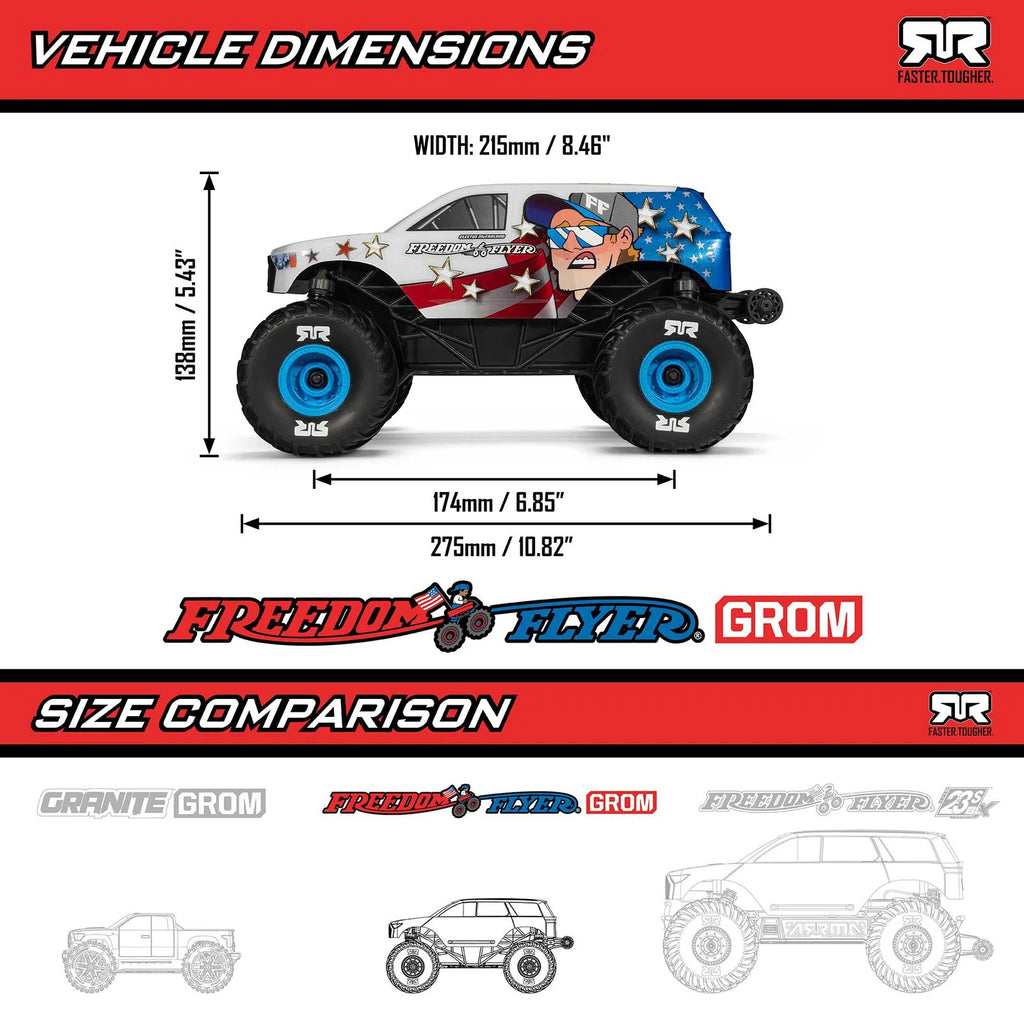 Freedom Flyer GROM – ARRMA 1:16 RC