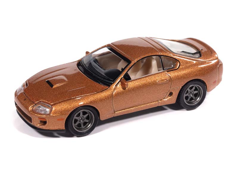 1998 Toyota Supra Sedona Sunset Metallic Auto World 1:64 - AWSP209A