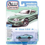 1998 Toyota Supra Caribbean Green Auto World 1:64 - AWSP209B