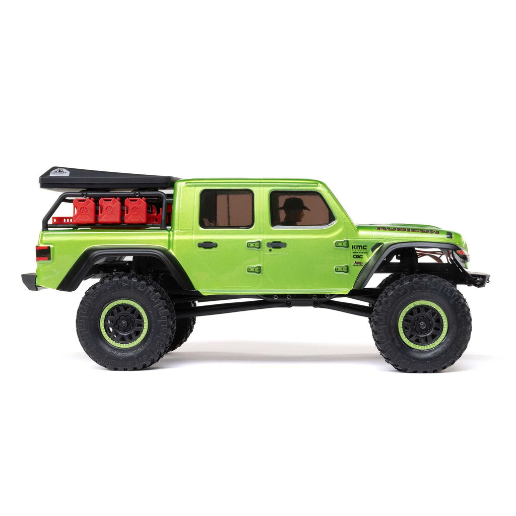 Axial SCX24 Jeep JT Gladiator 4X4 RTR RC Rock Crawler – Green – 1:24