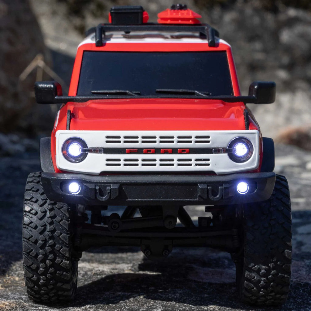Axial SCX24 Ford Bronco Heritage Edition 4X4 RTR RC – Red – 1:24